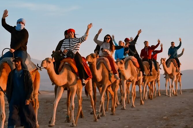 Marrakech: dinner in Agafay desert with a fire show & camel ride - The women’s argan oil cooperative stop: more than a photo break