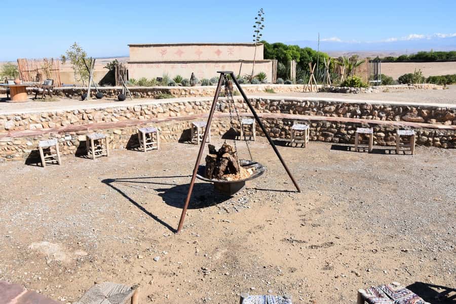 Marrakech: Dinner in Agafay Desert with Camel Ride and show - The Show Under Firelight: Ahwach Performance and Other Traditional Music