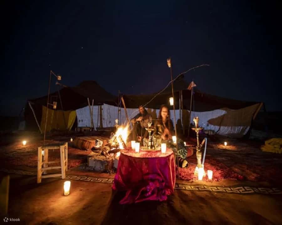 Marrakech Dinner Show Agafay Desert with Camels swiming pool - Dinner Under the Stars: Tagine, Tea, and Moroccan Comfort Food