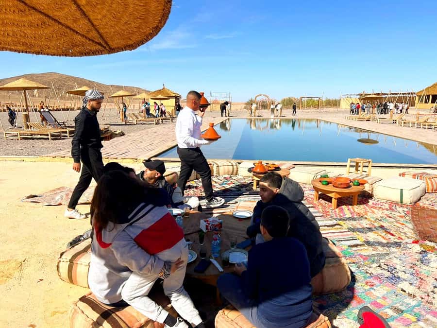 Marrakech: Evening Escape to the Agafay Desert - Argan oil co-operative stop: quick but worth your attention