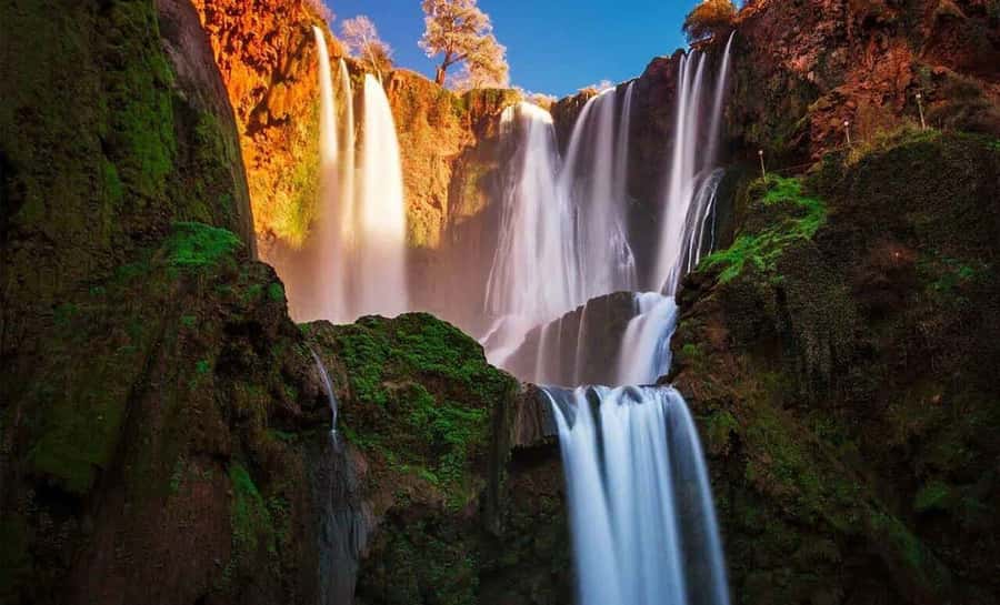 Marrakech: excursion ouzoud waterfall - The short café break: a practical reset before the waterfalls