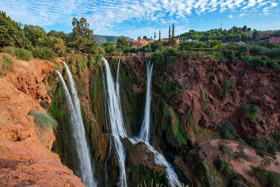Marrakech: excursion ouzoud waterfall - The Atlas drive and red-cliff views you’ll actually notice