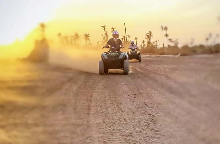 Marrakech, explore the palm grove desert by quad bike - Pickup, transport, and a safety briefing that actually matters