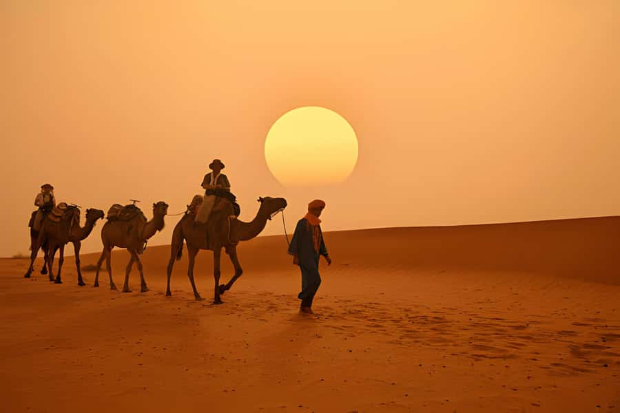 Marrakech/Fez: 3-Day Merzouga Desert Trip, Luxury ATV Option - Day 2: Todra Gorges, Fossils in Erfoud, Then Merzouga Dunes at Sunset
