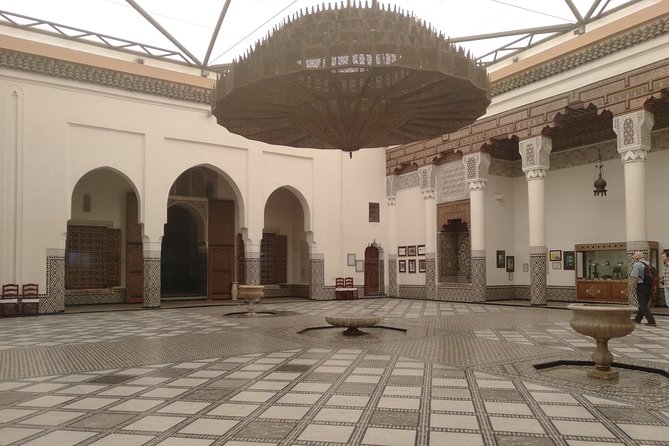 Marrakech Guided Tour with transport & lunch - Jardin Majorelle and the Musée Berbère: color, art, and a break from the noise