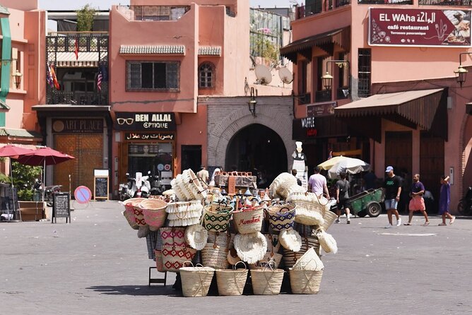 Marrakech half day guided city tour - Madrasa Ben Youssef: Carved Marble and Calligraphy at Close Range