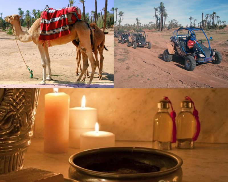 Marrakech: Half-Day Tour with Buggy Ride, Camel Ride and Spa - Coffee Stop and Berber Village Culture That Feels Practical