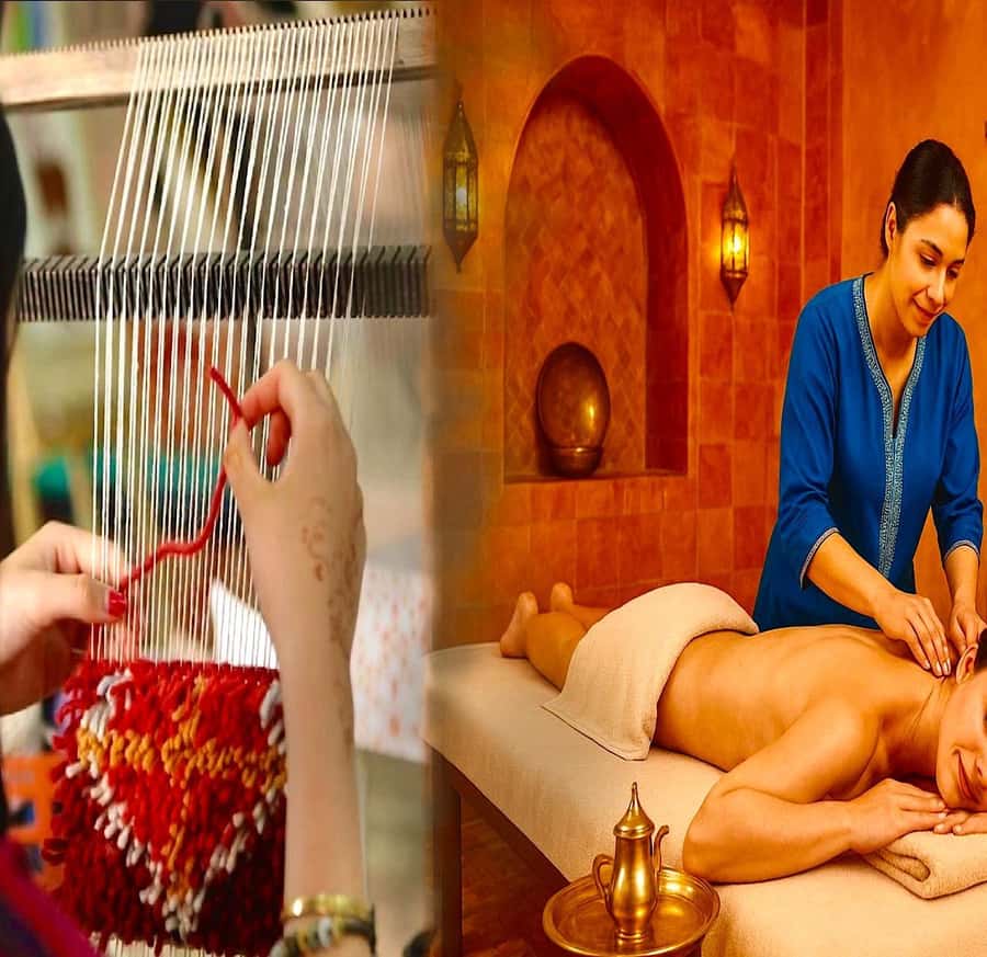 Marrakech Hammam, Massage & Berber Carpet Weaving Workshop - Where the Experience Starts: Traditional Hammam & maison Berber Spa