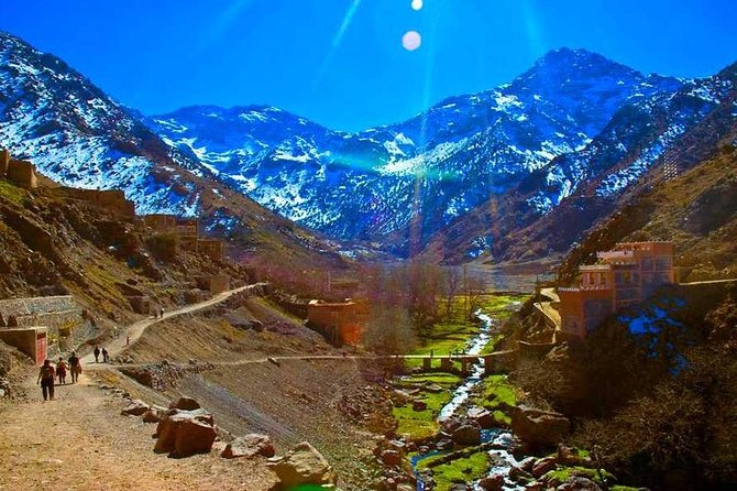 Marrakech High Atlas mountains 3 Valleys waterfalls & Camel Ride - Tachdirt, Ckik, and Amizmiz Valleys: Scenic Stops With a Purpose