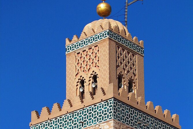 Marrakech Highlights : Palaces, Medina & Souks with Local Expert - Koutoubia Minaret: the most famous view you can’t enter