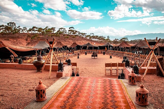 Marrakech: Hot Air Balloon at Sunrise - Agafay Desert at Sunset: Camel Ride, Dinner, and Folklore