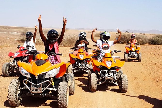 Marrakech : Lake Quad Bike Experience in Lalla Takerkoust ( Barrage ) - What the Riding Is Like: Lake Area, Calm Bird Sounds, and Rugged Tracks