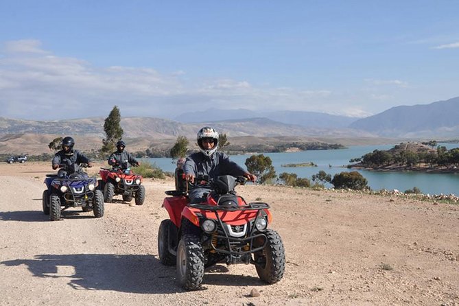 Marrakech : Lake Quad Bike Experience in Lalla Takerkoust ( Barrage ) - The Quad Ride Itself: Safety Talk, Equipment, and Your Time on the Trail