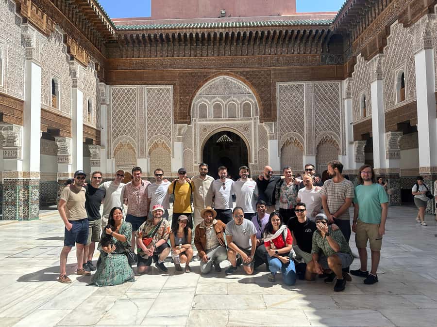 Marrakech: Madrasa Ben Youssef, Secret Garden & Medina Tour - Ben Youssef Madrasa: cedarwood, mosaics, and why this school mattered