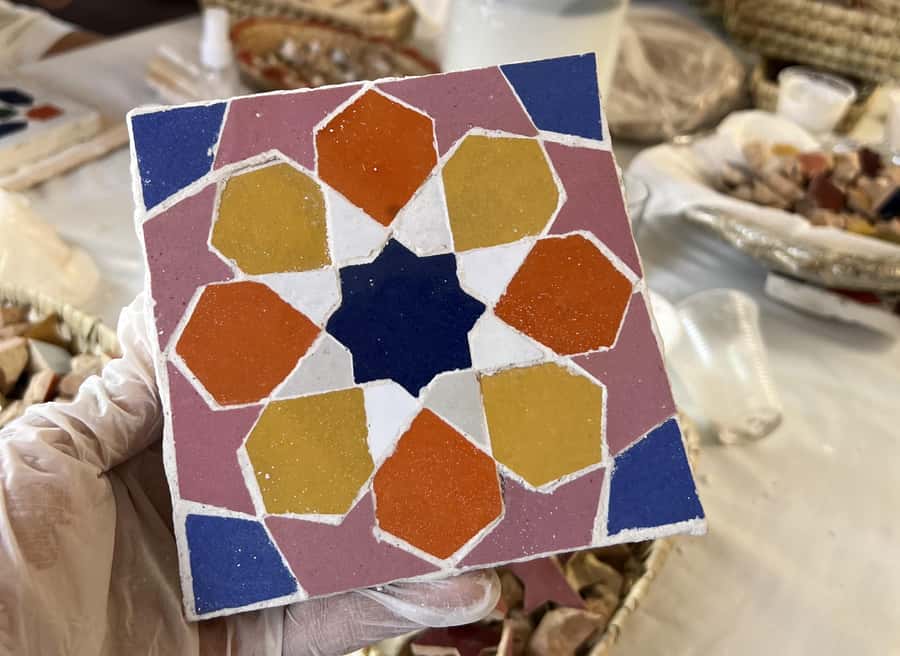 Marrakech: Make Your Own Moroccan Zellige Mosaic Masterpiece - Price and Value: Why $42 Works for a 2-Hour Craft