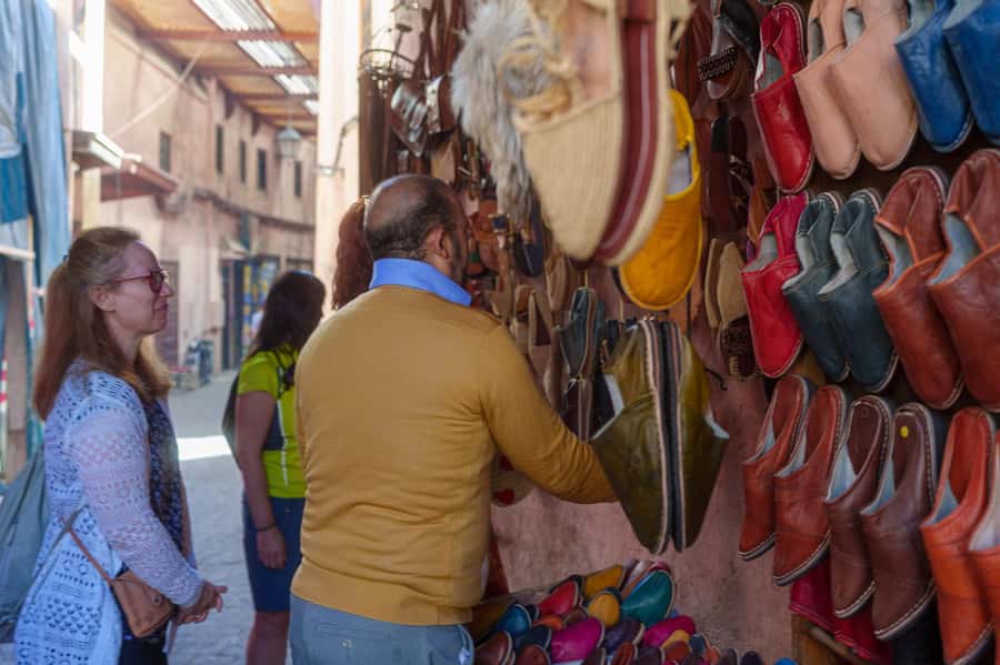 Marrakech: Medina, Souks, Artisans Guided Tour with Mint Tea - Souk Haddadine blacksmith quarter: metalwork you can watch