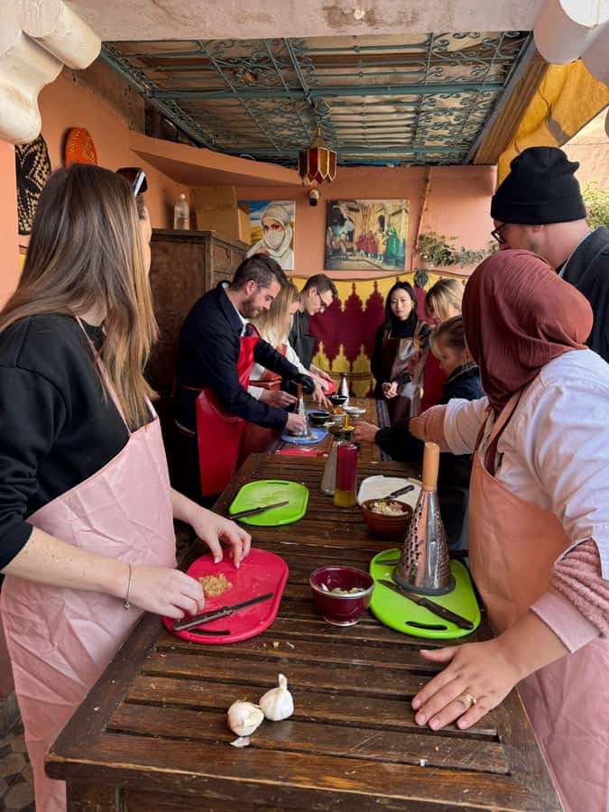 Marrakech: Moroccan Cooking Class with a Local Family - Eating together like family: what the meal teaches you