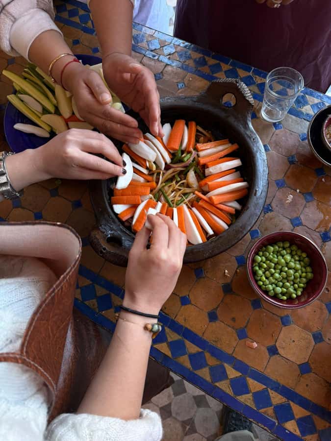 Marrakech: Moroccan Cooking Class with a Local Family - Spice first: how Moroccan flavors get built