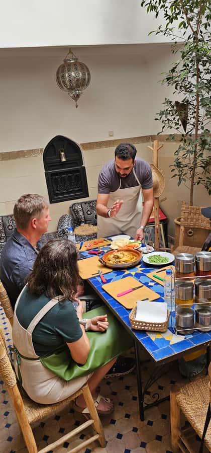 Marrakech: Moroccan Cooking Class with Local Chef - Souq shopping with Marouane and Abdou: what you’re actually learning