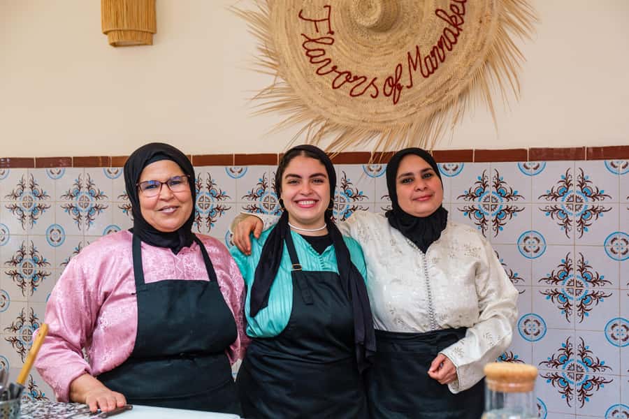 Marrakech: Moroccan Cooking Class with Market Visit and Meal - What You’ll Cook: Tajines, Starters, and Almond Filo Dessert