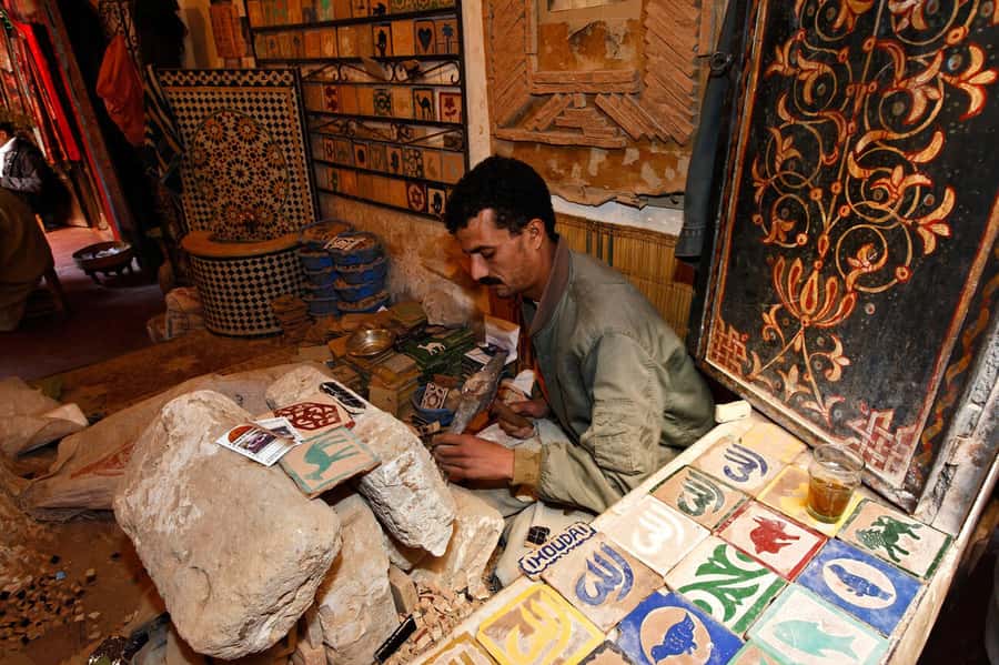 Marrakech: Mosaic Workshop with Hotel Pickup and Drop-off - First Pickup, Then Pattern Time: what the Marrakech start feels like