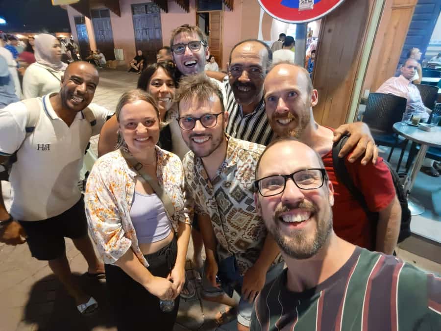 Marrakech Night Street Food Tour / Taste The Real Marrakech - The Stops Feel Like Storytelling: How Marrakech Flavors Connect