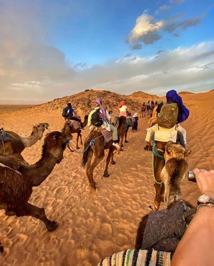 Marrakech/Ouarzazate: 2-Day Desert with Camel, 4x4 & Meals - Sunrise Camel Trek and Breakfast: The Second Act You’ll Appreciate