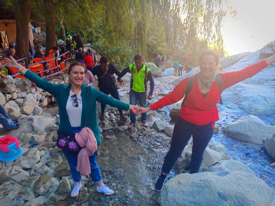 Marrakech Ourika Valley, Atlas Mountains, Waterfall + Lunch - First stop: Berber tea and what it sets up for the rest of the day