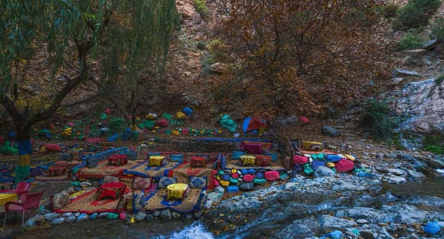 Marrakech: Ourika Valley Day Trip & Waterfalls Hike & Lunch - Lunch near the river: optional, and worth choosing wisely