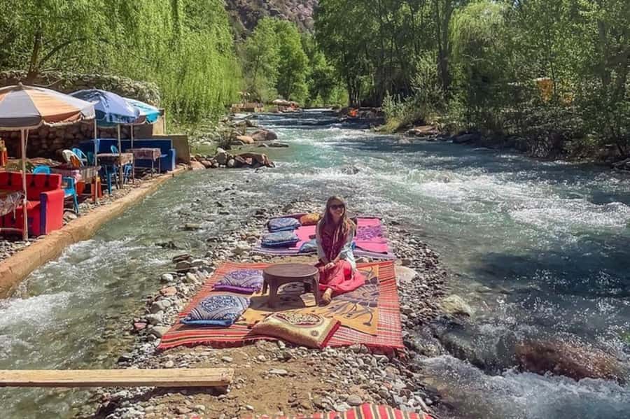 Marrakech: Ourika Valley Trip with Waterfall Hike & Lunch - Women’s cooperative visit: crafts, tea, and straightforward local value