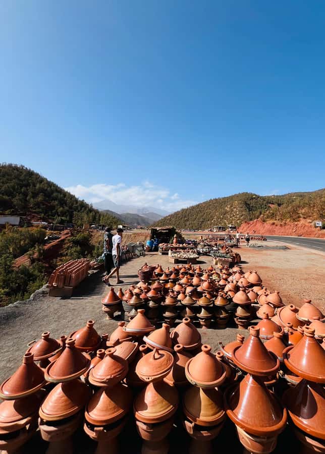 Marrakech: ourika valley & waterfall Day Trip with guide - River Lunch in the Valley: Good Energy, No Fuss