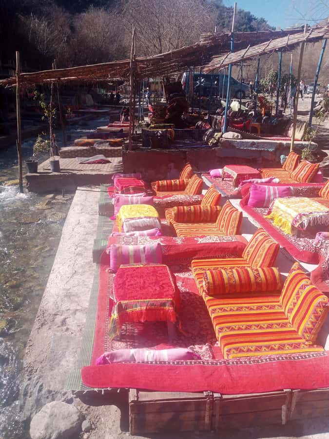 Marrakech: Ourika Valley Waterfalls & guided hike - The Berber family home and tea: where the culture feels real
