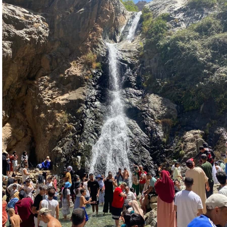 Marrakech: Ourika Valley, Waterfalls Private Trip with Lunch - Setti Fatma Waterfalls Walk: Enjoyable Trail, Rocky Sections