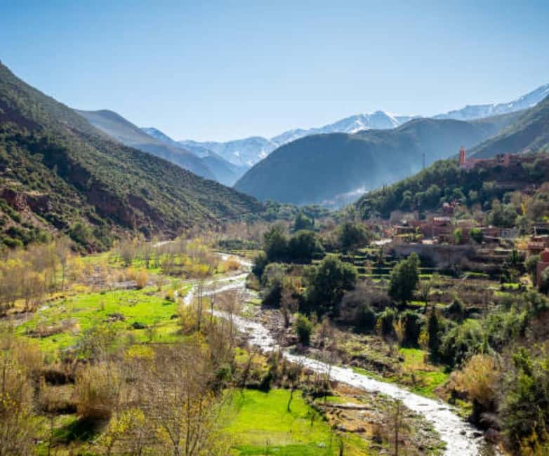 Marrakech: Ourika Valley,Waterfalls, Atlas Luxury Day trip - Lunch by the Ourika River: when food becomes part of the day