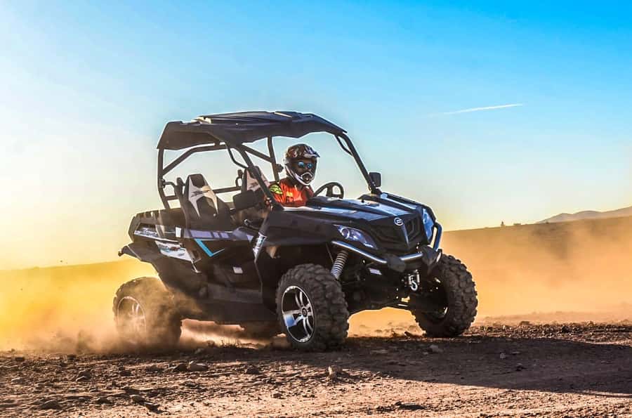 Marrakech: Palm Grove and Desert Buggy excursion - Pickup and the road to the buggy grounds