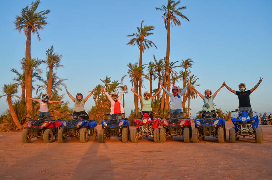 Marrakech: Palm Grove Quad Bike Tour - Safety Briefing and Gear: What You Get Before You Ride