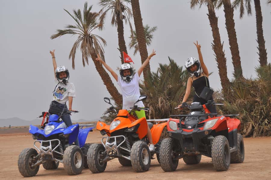 Marrakech: Palm Grove Quad Bike Tour - Two Hours of Quad Time Through Rocky Terrain and Palm Groves