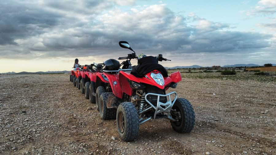 Marrakech: Palmeraie Guided Quad Biking Tour with Tea - Getting started right: helmets, goggles, and an actual safety briefing