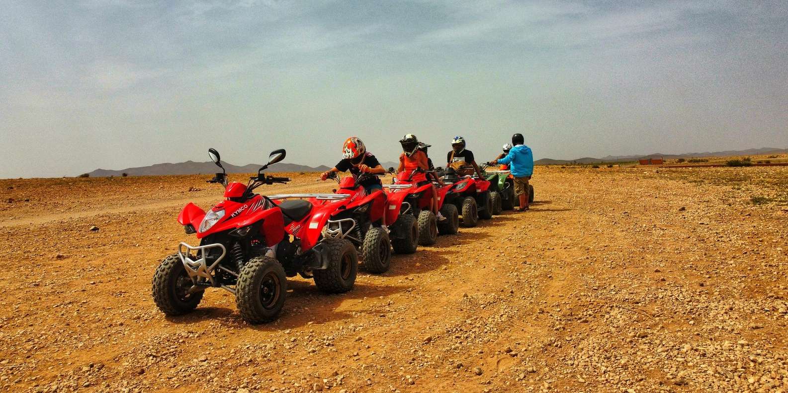 Marrakech: Palmeraie Guided Quad Biking Tour with Tea - The two-hour ride through Palmeraie trails and photo stops