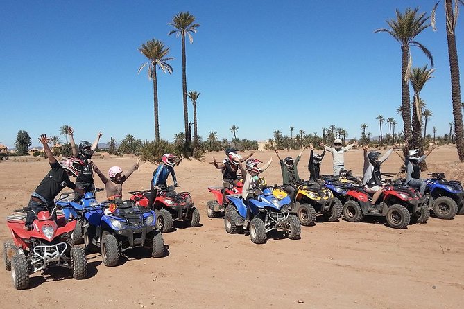 Marrakech: Palmeraie Quad Bike Desert Adventure - The 1.45-hour quad ride: palm groves, desert tracks, and real motion