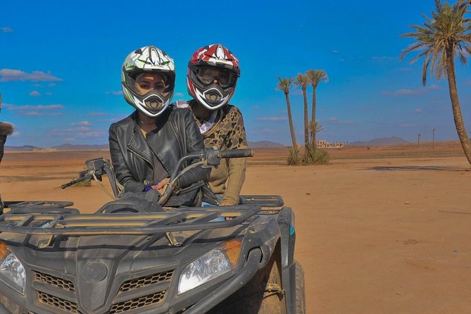 Marrakech: Palmeraie Quad Bike Desert Adventure - Mint tea and a traditional guest house break