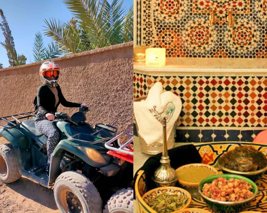 Marrakech: Palmeraie Quad Bike & Traditional Moroccan Spa - Key things that make this quad + hammam day work