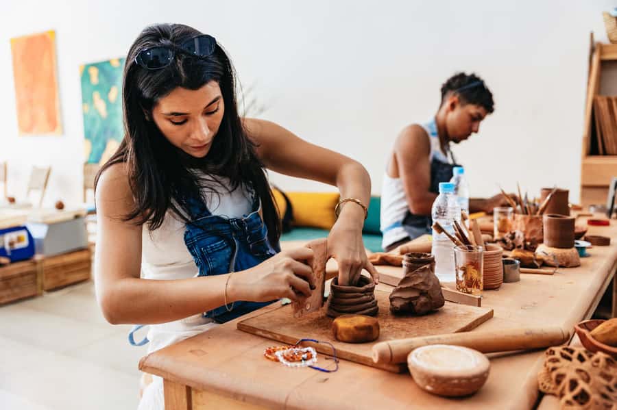 Marrakech: Pottery Workshop with Moroccan Tea - Guidance style: patient coaching without slowing the class down