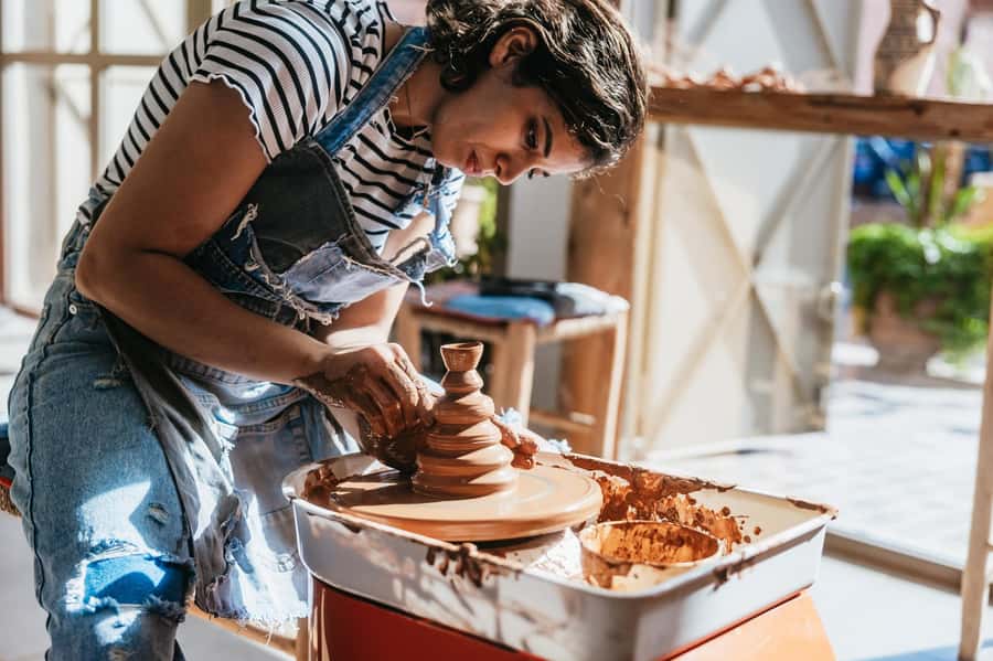 Marrakech: Pottery Workshop with Moroccan Tea - Two shaping techniques and multiple choices for what you make
