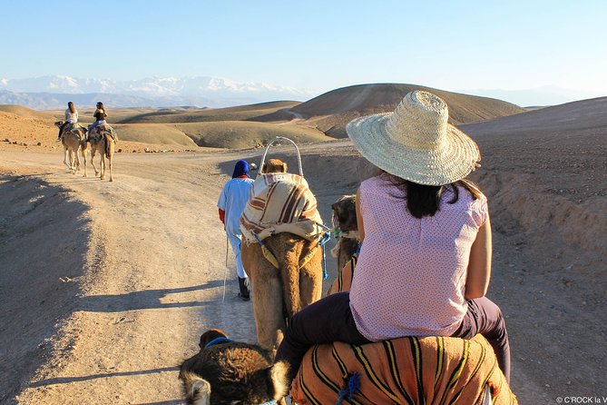 Marrakech private day tour to Agafay desert & Lake Takerkoust - Getting to the High Atlas foothills via Ourika-style country roads