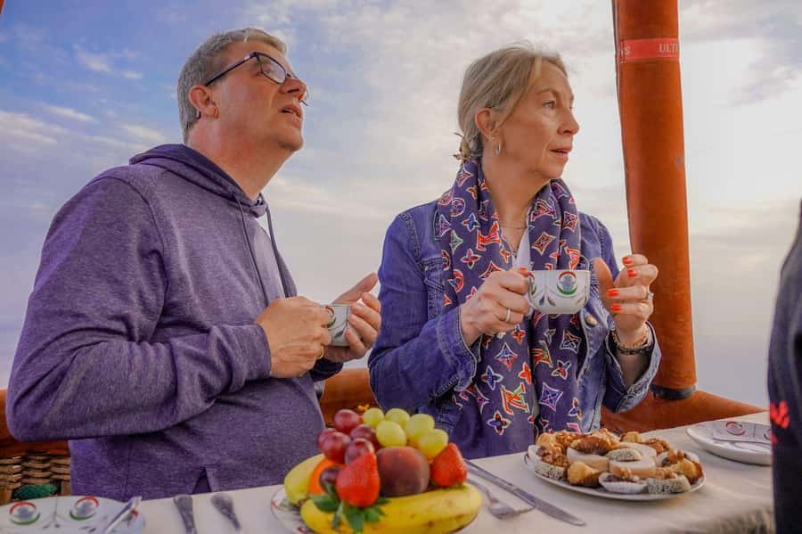 Marrakech: Private Hot Air Balloon Flight - The Pre-Flight Safety Briefing and the Camp Atmosphere