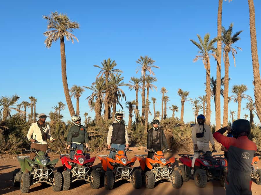 Marrakech: quad Adventure at the Dunes of the palmery desert - The Shared Quad Setup (and How to Think About It)