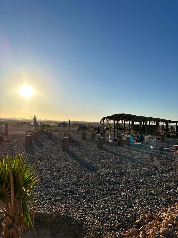 Marrakech: quad Adventure at the Dunes of the palmery desert - Tea Break in the Desert: What You Actually Get