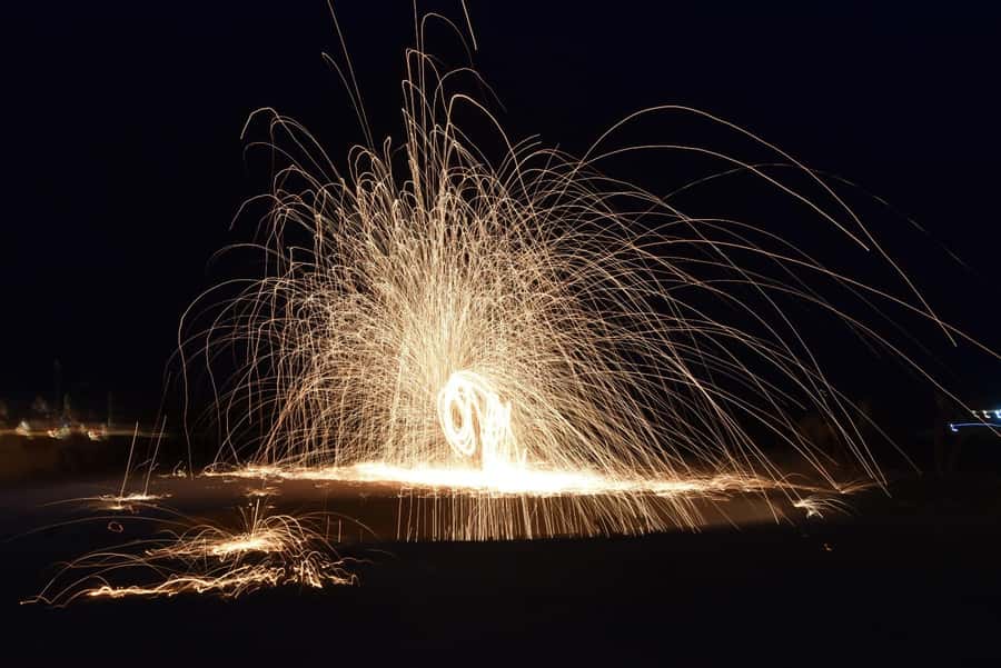 Marrakech : Quad Bike and Camel Ride with dinner in Agafay - Dinner in the desert: Moroccan meal, dance entertainment, and the fire show