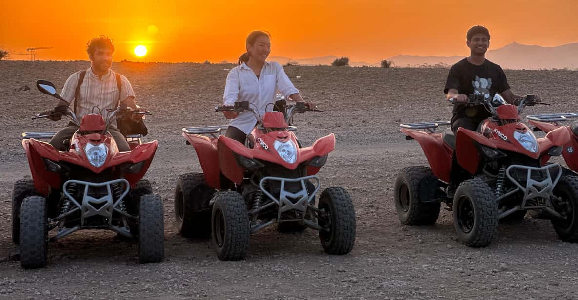 Marrakech: Quad Bike excursion at the sunset with Tea Break - Who should book this Marrakech sunset quad tour